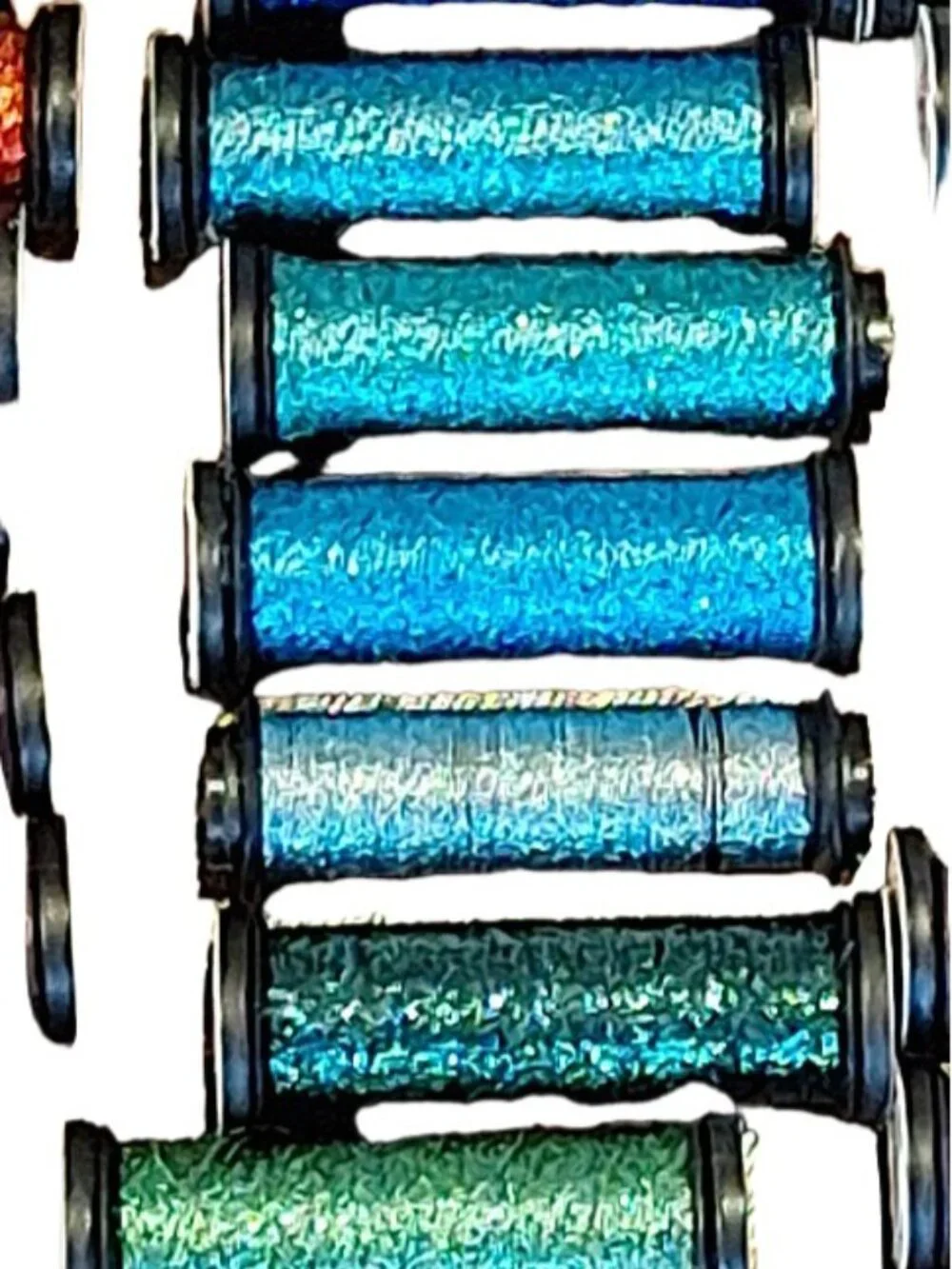 Kreinik Metallic Threads Blending Filament Lot of 30 Spools